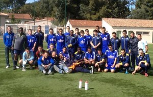 Les U19 étaient à Hyères pour Pâques