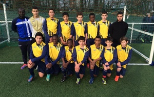 Les U15 B s'accrochent