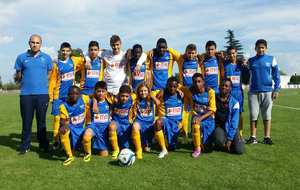 La belle réaction des U15 !
