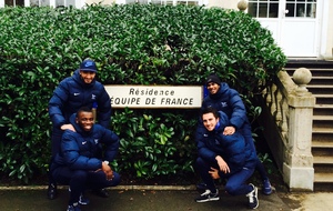 L'USF en visite à Clairefontaine