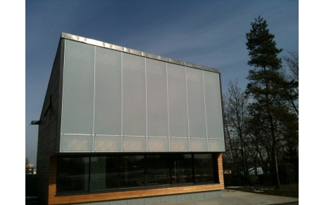 Voici le club-house du club !