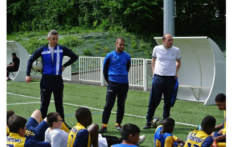 Réunion de l'école de football