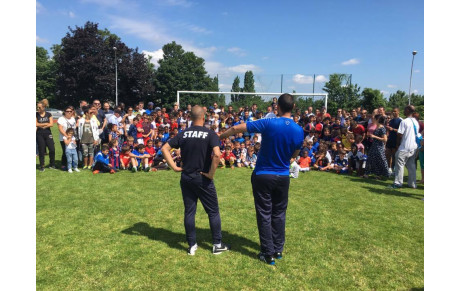 C'est la rentrée pour l'école de football !