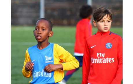 Les U10 &amp; U11 au Camp des Loges 