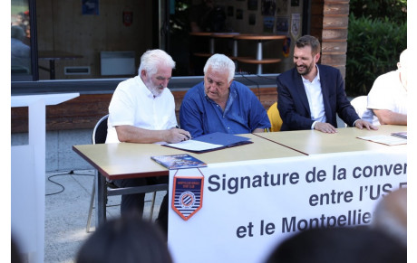 L'USF devient club-partenaire de Montpellier